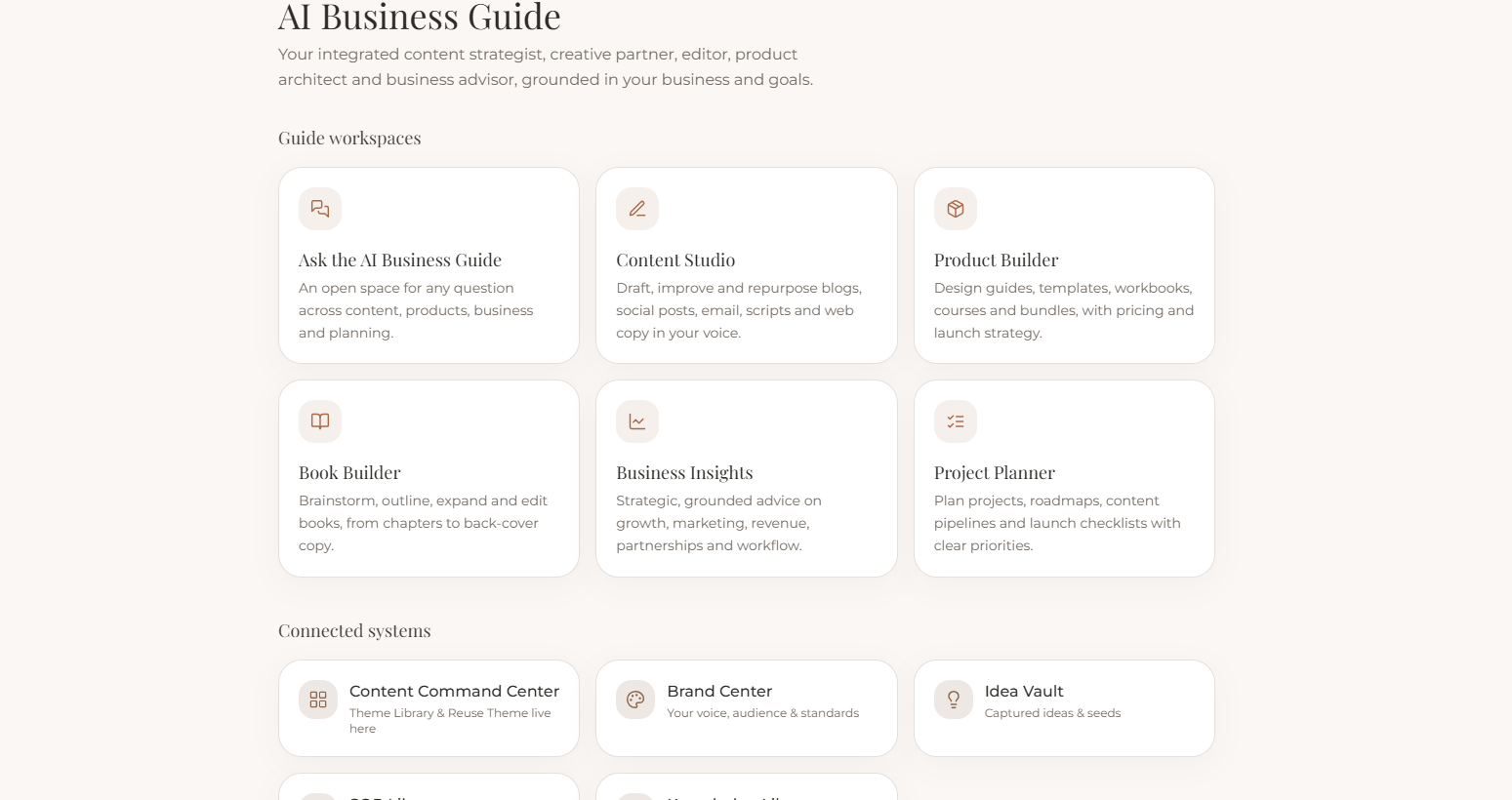 AI Business Guide inside Work & Keep